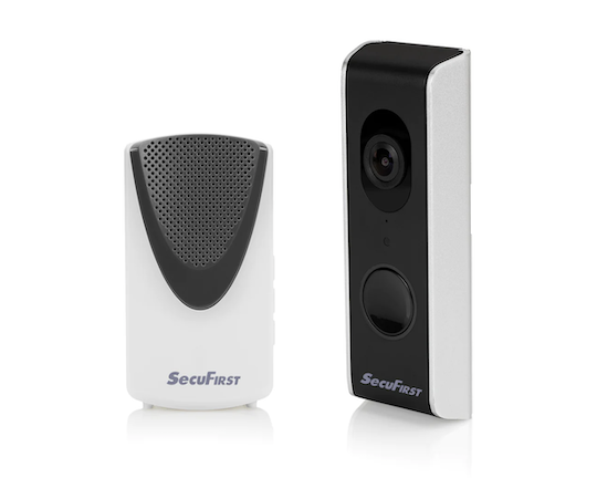 SecuFirst DID701B Wifi Deurbel met Camera: